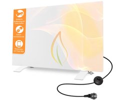 Thuiswerk Infraroodpaneel verplaatsbaar 220W 65x40cm - Smart Wifi bureau of tafel verwarming