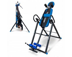 THUNDER® BAGGY Inversietafel – Opvouwbare Inversion Table voor Rugtraining en Flexibiliteit – Verstelbare Rugtrainer tot 150 kg – Compact voor Thuisgebruik