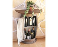 Thuys – Barkast – Drankkast – Barmeubel – 60 x 30 x 75cm – Bruin