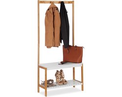 Thuys – Halmeubel Met Kapstok – Halmeubel – Garderobekast – 30cm x 71 x 151cm