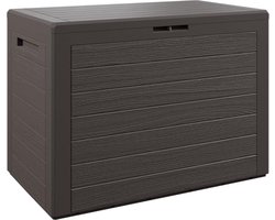 Thuys – Kussenbox Waterdicht – Kussenbox Voor Buiten – 78cm x 44cm x 55cm – Bruin