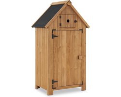Thuys – Luxe Tuinhuis – Hout – Tuinkist – Tuinkasten voor Buiten – Tuinberging – Compact Design – Multifunctioneel Bruin