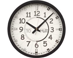 Thuys – Speelplaatsklok – 36 cm – Weerbestendige Buitenklok – Duurzame Wandklok Voor Speeltuin – Tuin – Robuust Design