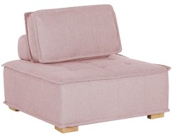 TIBRO - Fauteuil - Roze - Polyester