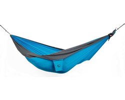 Ticket To The Moon - Hangmat - King Size Hammock Aqua / Dark Grey