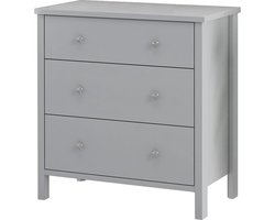 Tico-Nachtkastje - 1-deur 1-lade - Lichtbruin