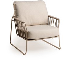 Tierra Outdoor Rivera Loungestoel - Champagne