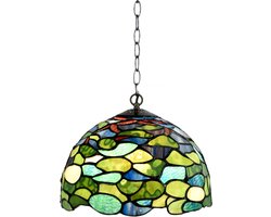 Tiffany Hanglamp Hortensia - Art Deco Trade