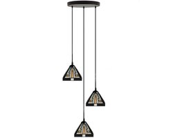 Tiffany Kroonluchter Rising Sun small 3 - Art Deco Trade