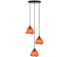 Tiffany Kroonluchter Tender Poppy 3 - Art Deco Trade