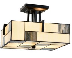 Tiffany Plafonnière Mondriaan - Art Deco Trade