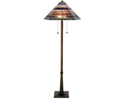 Tiffany-style Vloerlamp Industrial large - Art Deco Trade