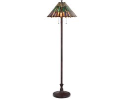 Tiffany-style Vloerlamp Styled Flower - Art Deco Trade