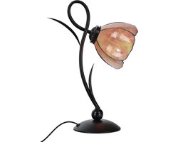 Tiffany Tafellamp Lovely Tulipa - Art Deco Trade