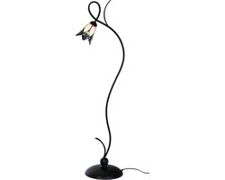 Tiffany Vloerlamp Lovely Flower Purple - Art Deco Trade