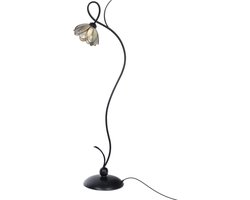 Tiffany Vloerlamp Lovely Sparkling Pioenroos - Art Deco Trade