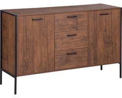 TIFTON - Sideboard - Donkere houtkleur - MDF