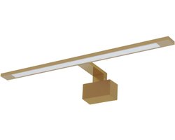 Tiger Ancis - LED Spiegellamp 60 cm - 4000K - Geborsteld goud