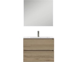 Tiger Badkamer meubelset Loft 80 cm eikenhout wit 1644323200