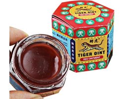 Tiger Balm - Tijgerbalsem - Rode Balsem - Sterk - Spierbalsem - Snelle & Effectieve Verlichting - 3 stuks - 3 x 21 gram