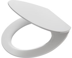 Tiger Blade - WC Bril - softclose - Easy Clean - Duroplast - Wit