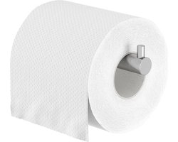 Tiger Boston - Reserverolhouder - Wc rolhouder - Toiletrolhouder - Zonder boren - Wandmontage - Boren of lijmen - RVS gepolijst