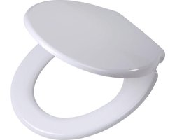 Tiger Burton - WC bril - Toiletbril met deksel - Softclose - Easy clean functie - Duroplast - Wit