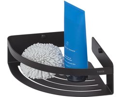 Tiger Caddy - Doucherek - Douchemand hoek 18,4 cm - Zwart