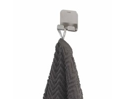 Tiger Colar Handdoekhaak - Zonder boren - Zelfklevend - RVS geborsteld