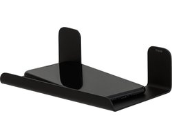 Tiger Colar - Planchet 18 cm - Zonder te boren - Zelfklevend 3M tape - Zwart