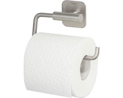 Tiger Colar - Wc rolhouder zonder klep - Zonder te boren - Toiletrolhouder zelfklevend - RVS geborsteld