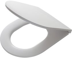 Tiger Elvas - WC Bril - D-vorm - softclose - Duroplast - Wit