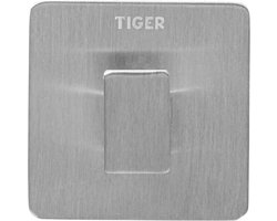 Tiger - Handdoekhaak Pull Square - RVS geborsteld