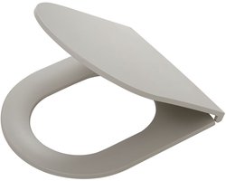 Tiger Kila - WC bril - Toiletbril - Softclose - Easy clean_ Slimline - Duroplast - Greige