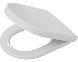 Tiger Memphis - WC Bril - D-vorm - softclose - Duroplast - Wit