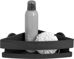 Tiger Noon - Doucherek - Douchemand hoek 22 cm - Zwart