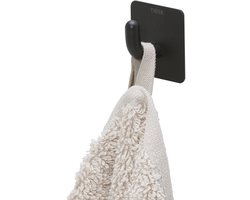 Tiger Pinky - Handdoekhaak - Mat zwart