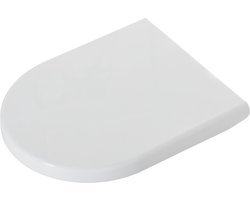 Tiger Stax - WC bril - Toiletbril met deksel - Soft Close - Easy Clean functie - Thermoplast - Wit