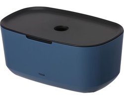 Tiger Tess - Opbergbox met deksel - Blauw / Zwart