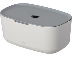 Tiger Tess - Opbergbox met deksel - Wit / Lichtgrijs