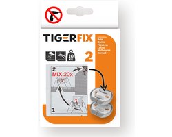 Tiger TigerFix type 2 - Tiger accessoires monteren zónder boren
