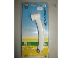 Tiger Turbo Saver Hand Douchekop 60% waterbesparing wit
