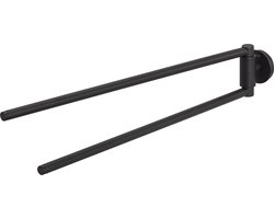 Tiger Urban - Handdoekrek 2-armig - 45 cm - Zwart