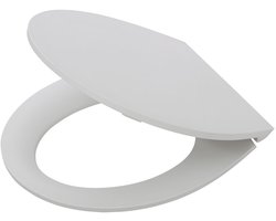 Tiger Warren - Toiletbril met deksel - Duroplast Mat - Wit
