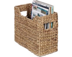 Tijdschriftenhouder - waterhyacint - 25 x 34,5 x 15,5 cm