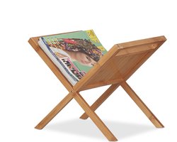 tijdschriftenrek bamboe- A4 - A5 - staand
