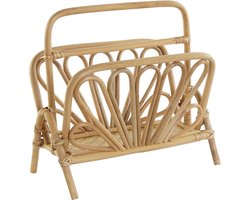 Tijdschriftenrek DKD Home Decor Rotan Natuurlijk 44 x 27 x 41 cm