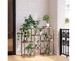 Tikea - Plantenrek - Plantenstandaard - Plantenrek voor binnen en buiten