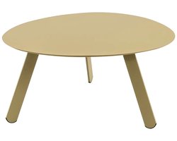 Tiki bijzettafeltje 74x60x35,5 cm - groen/beige