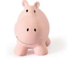 Tikiri - My First Zoo Hippo - Badspeeltje - Rammelaar - Bijtspeelgoed - Baby - Bad